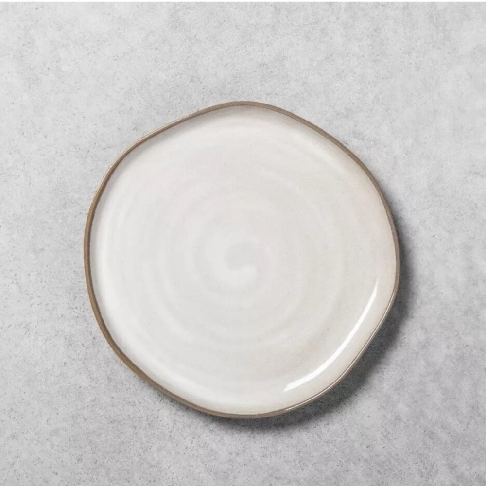 3 pk 9" Tonal Bamboo-Melamine Salad Plate Natural/Cream -Hearth & Hand Magnolia